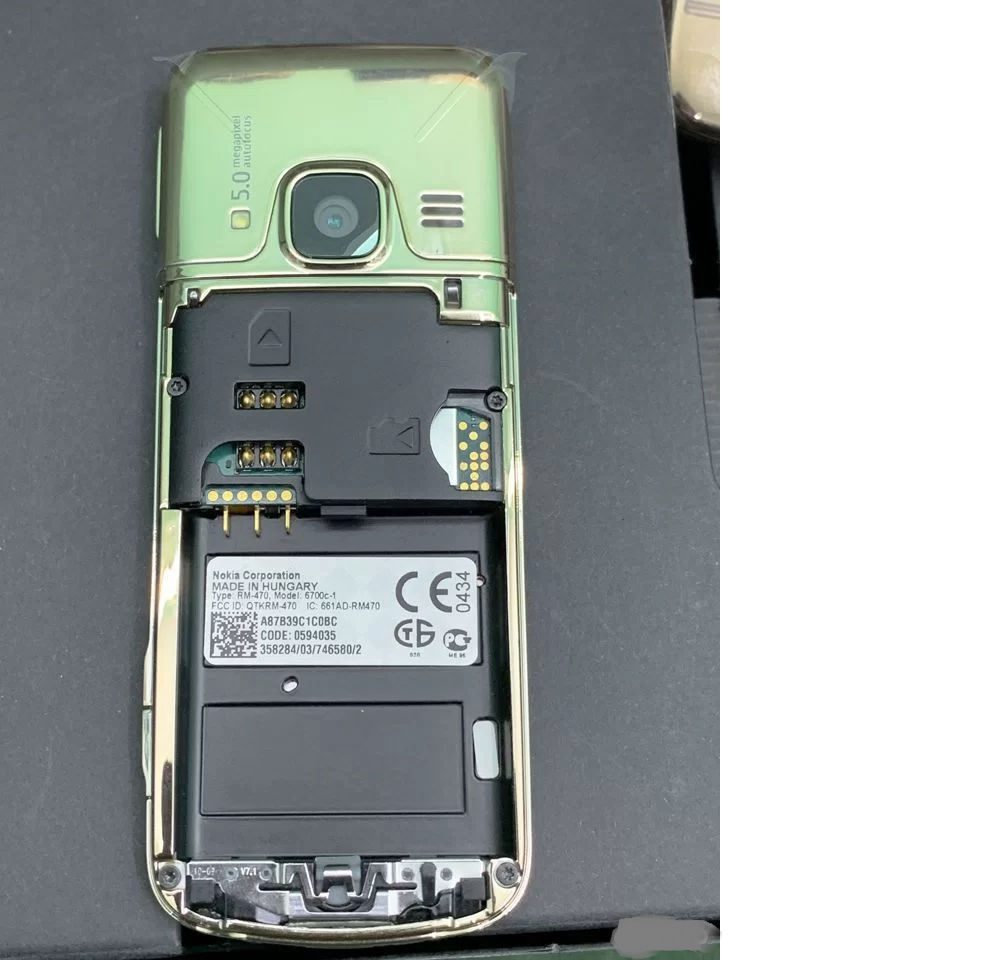 Nokia 6700 Gold Edition-Business-Class-Новый телефон-Работает и 3-G диапазоне-Золото-Серебро-Чёрный. фото 7