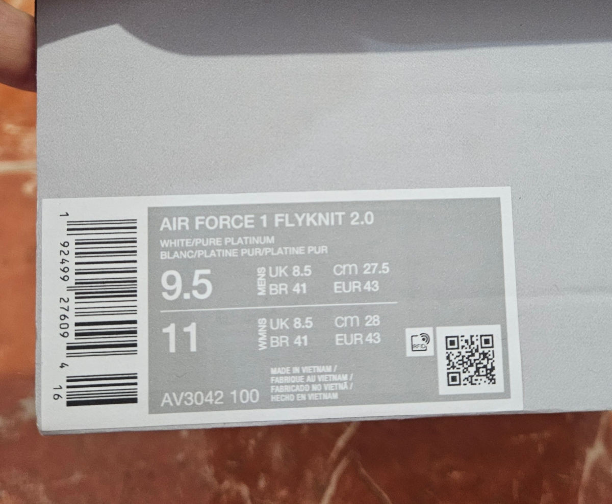 Nike Air Force 1 Flyknit 2.0 фото 2
