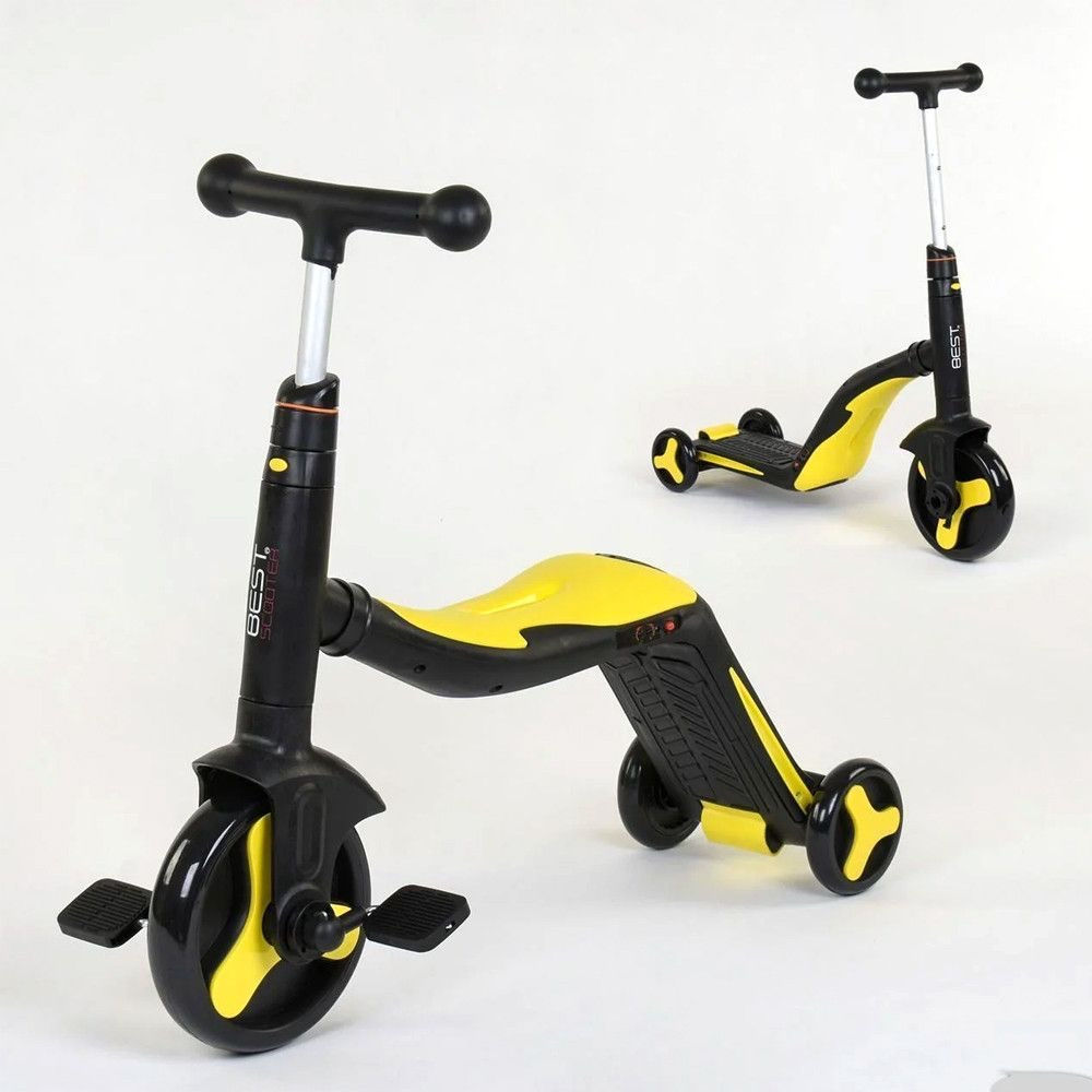 Детский трехколесный самокат 3в1 Best Scooter фото 0