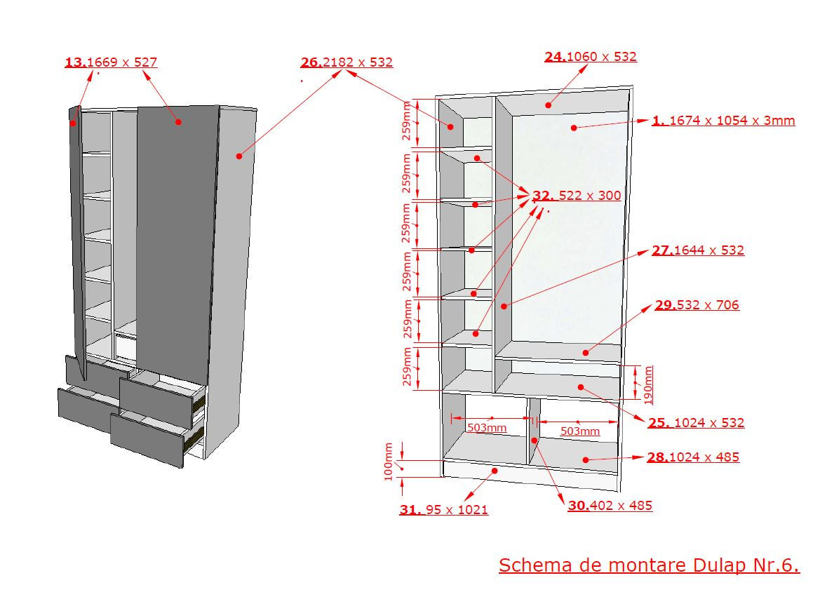 Proiectare Mobilier foto 3