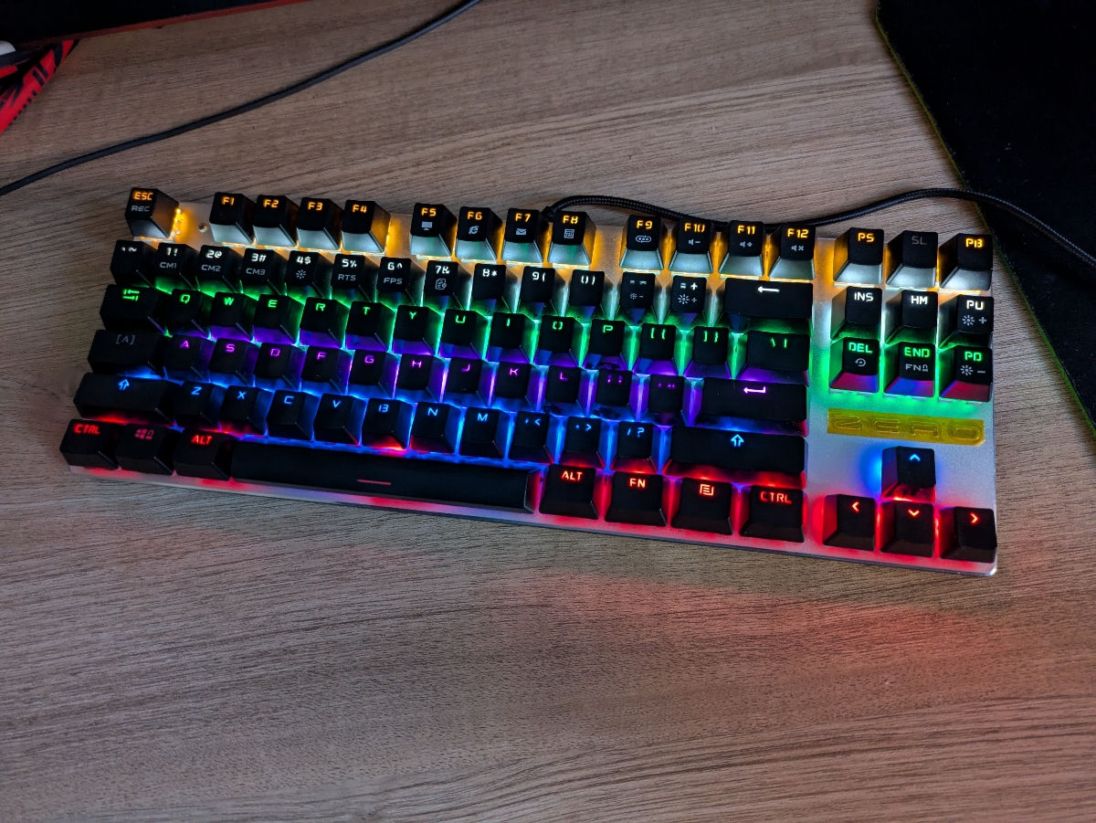 Metoo ZERO Gaming RGB Keyboard Mechanical фото 0