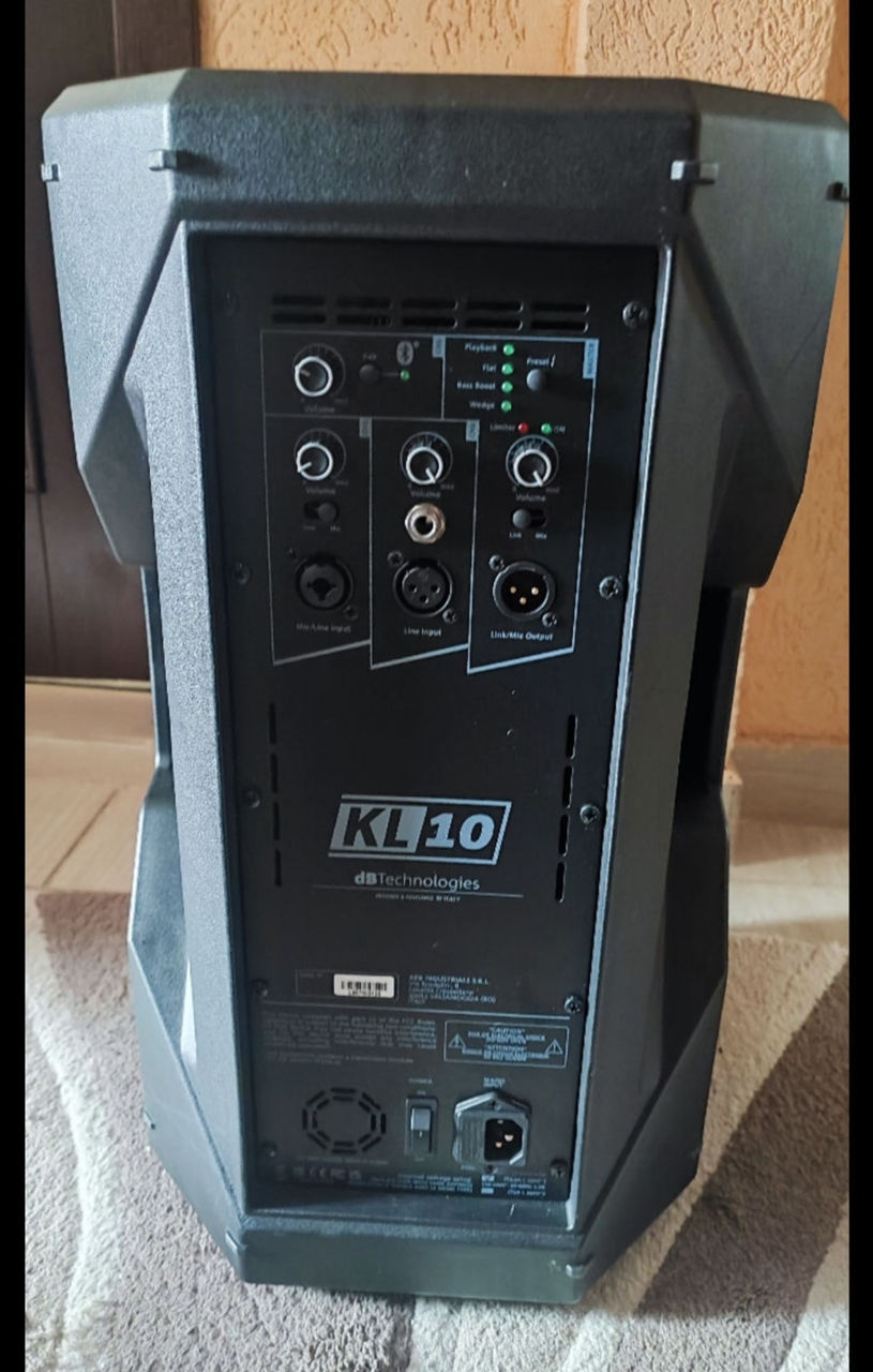 DB Technologies KL 10 - Активный  мониторный сабвуфер, сателлит 400 Вт с Bluetooth foto 0