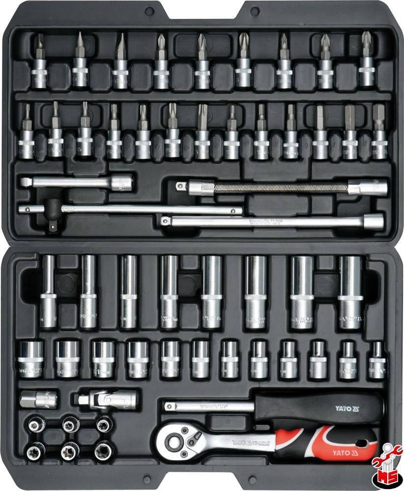 Yato set instrumente 56 piese  YT-14501 foto 1