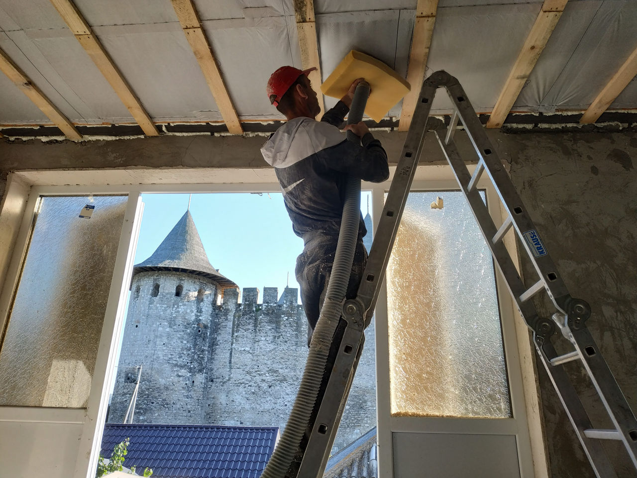 Izolatii premium cu celuloza la: mansarde, poduri, cerdacuri, tavane, pereti... foto 3