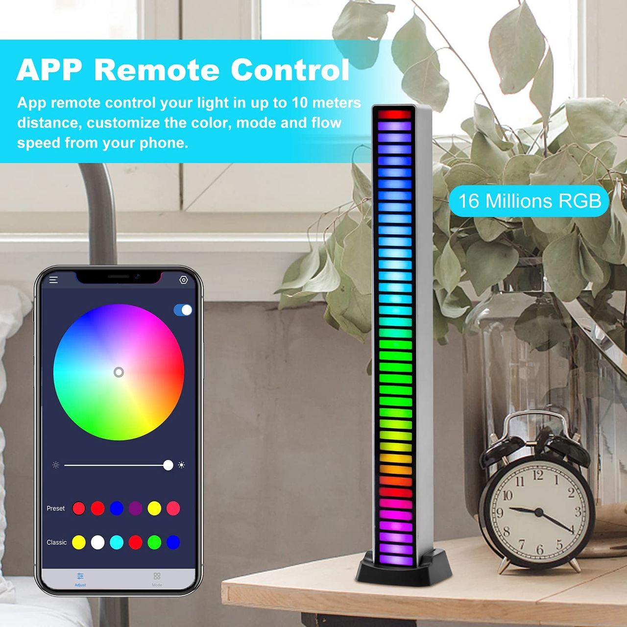 Музыкальный ритм RGB Lumină ritmică muzicală RGB foto 4