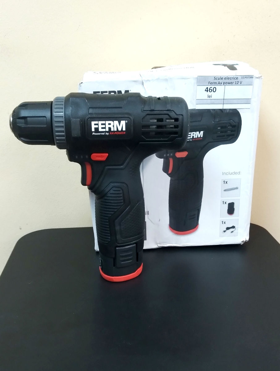 Scule electrice  Ferm Ax power 12V/460lei foto 0
