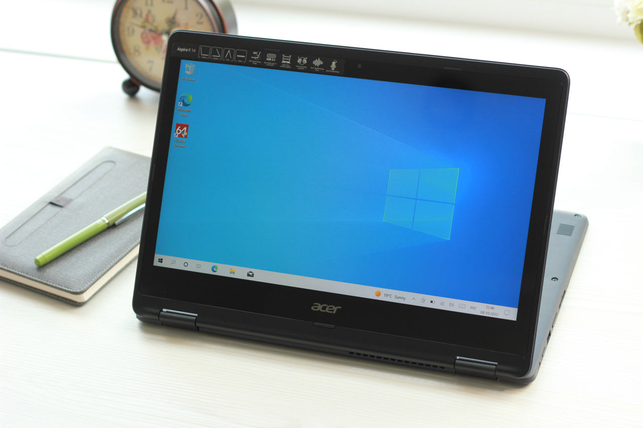Acer Aspire R14 Convertible (Core i7 6500u/8Gb Ram/256Gb SSD/14.1" FHD IPS TouchScreen) foto 5