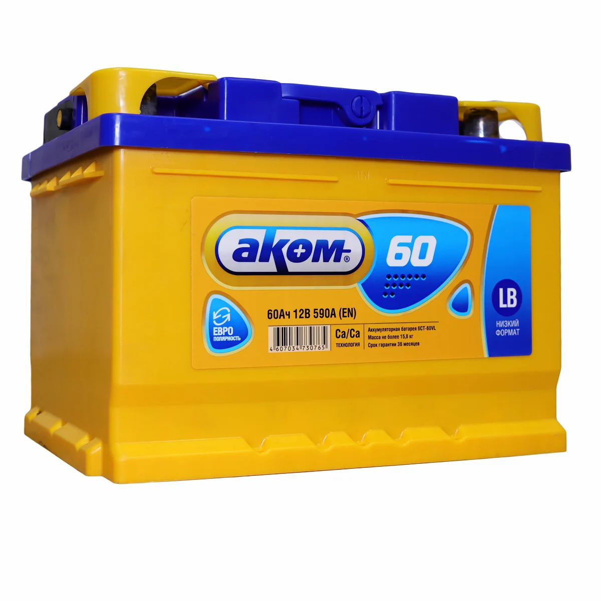 Baterie Auto Akom 6 Ct-60 Vl Euro P+ (590 A)