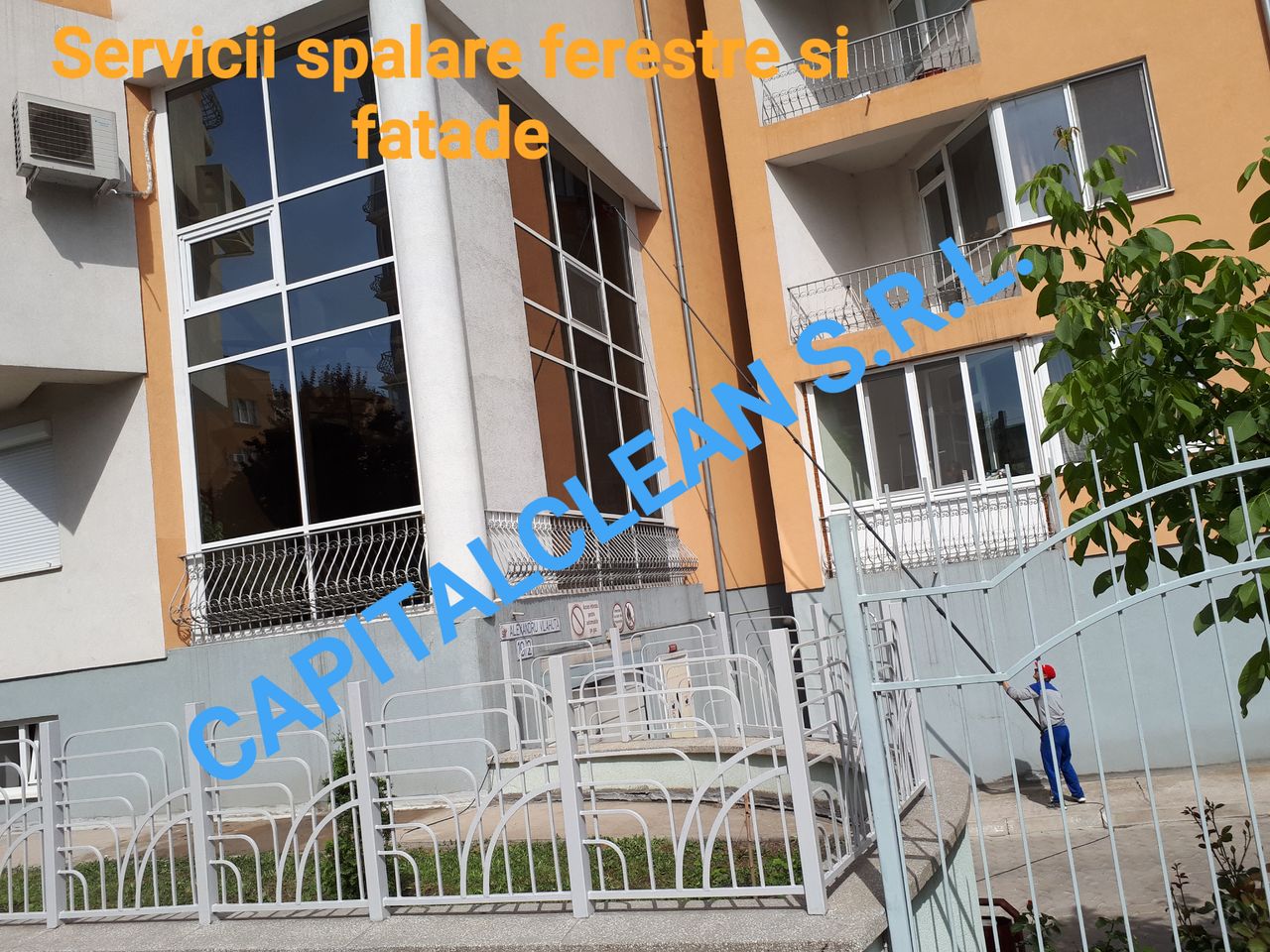 Spalare ferestre si fatade cu tehnologie de ultima generatie, мойка окон и фасадов фото 3