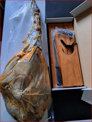 Jamon serrano reserva (hamon, jambon), de 6.5 kg, maturat12 luni foto 3