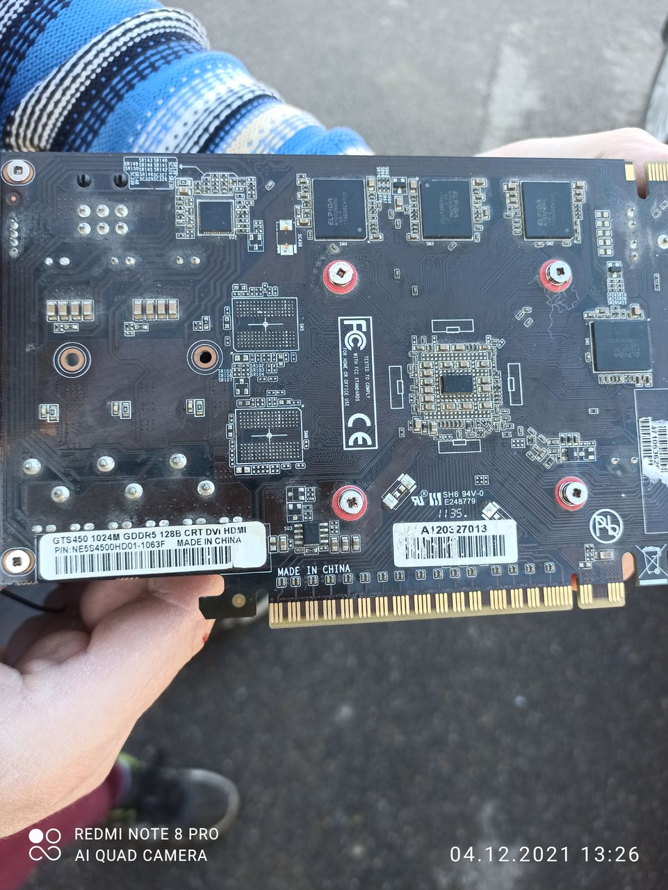 Видеокарта Palit GeForce GTS 450 (128-bit) 1 Гб GDDR5