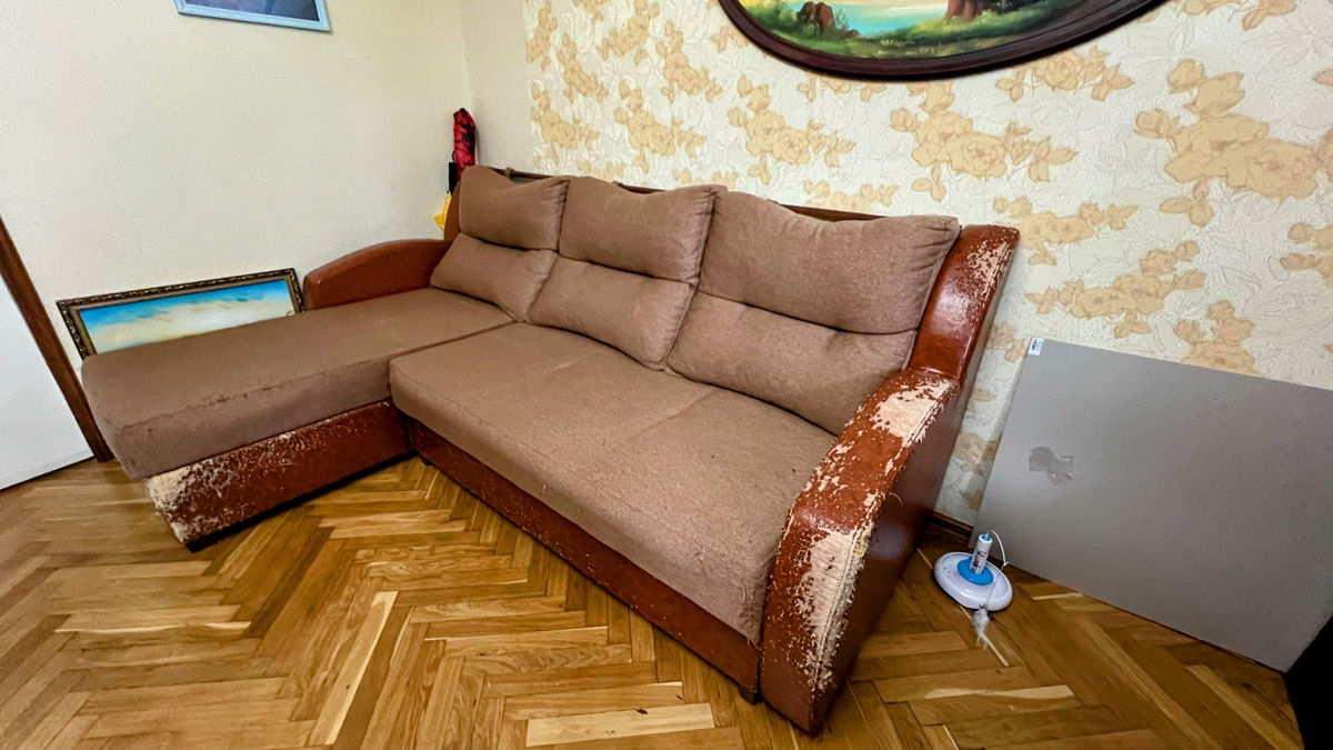 Vând canapea second hand în stare bună. foto 1