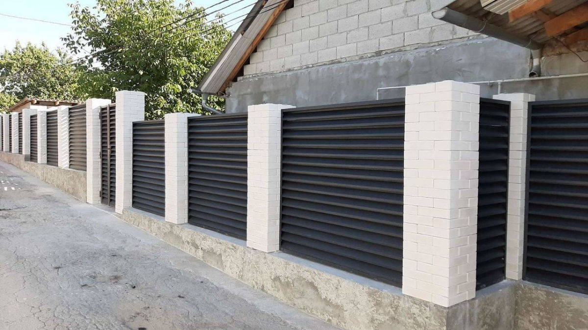 Garduri din beton,garduri din plite,garduri la comandă, chișinău, фундамент под забора!!! foto 8