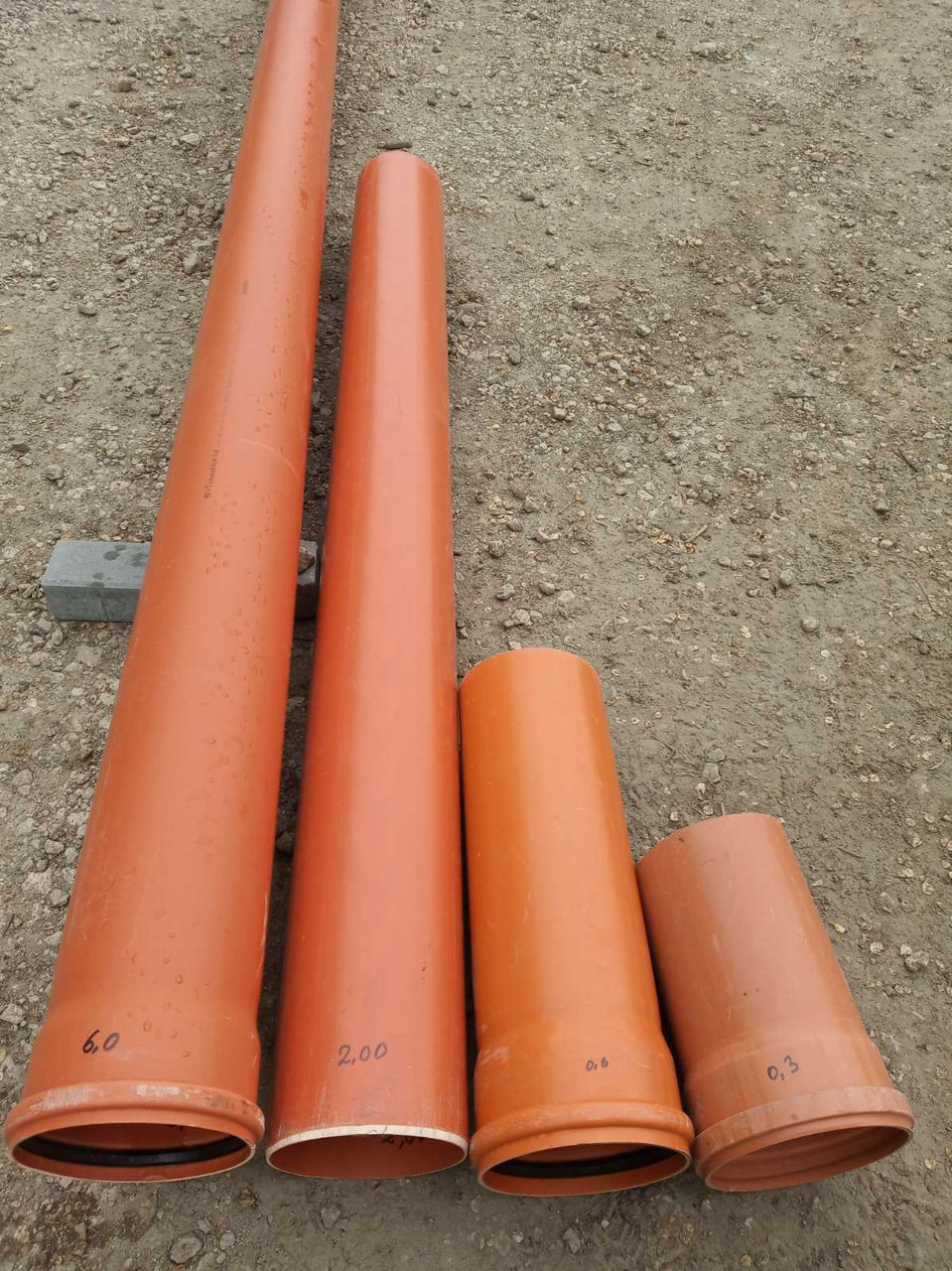 Țevi PVC canalizare diferite lungimi de la d.110mm pina la d.500mm foto 3