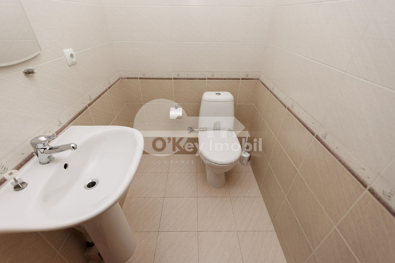 Chirie! Apartament cu 3 camere + living, 165 mp, Râșcani, 1 200 € foto 7