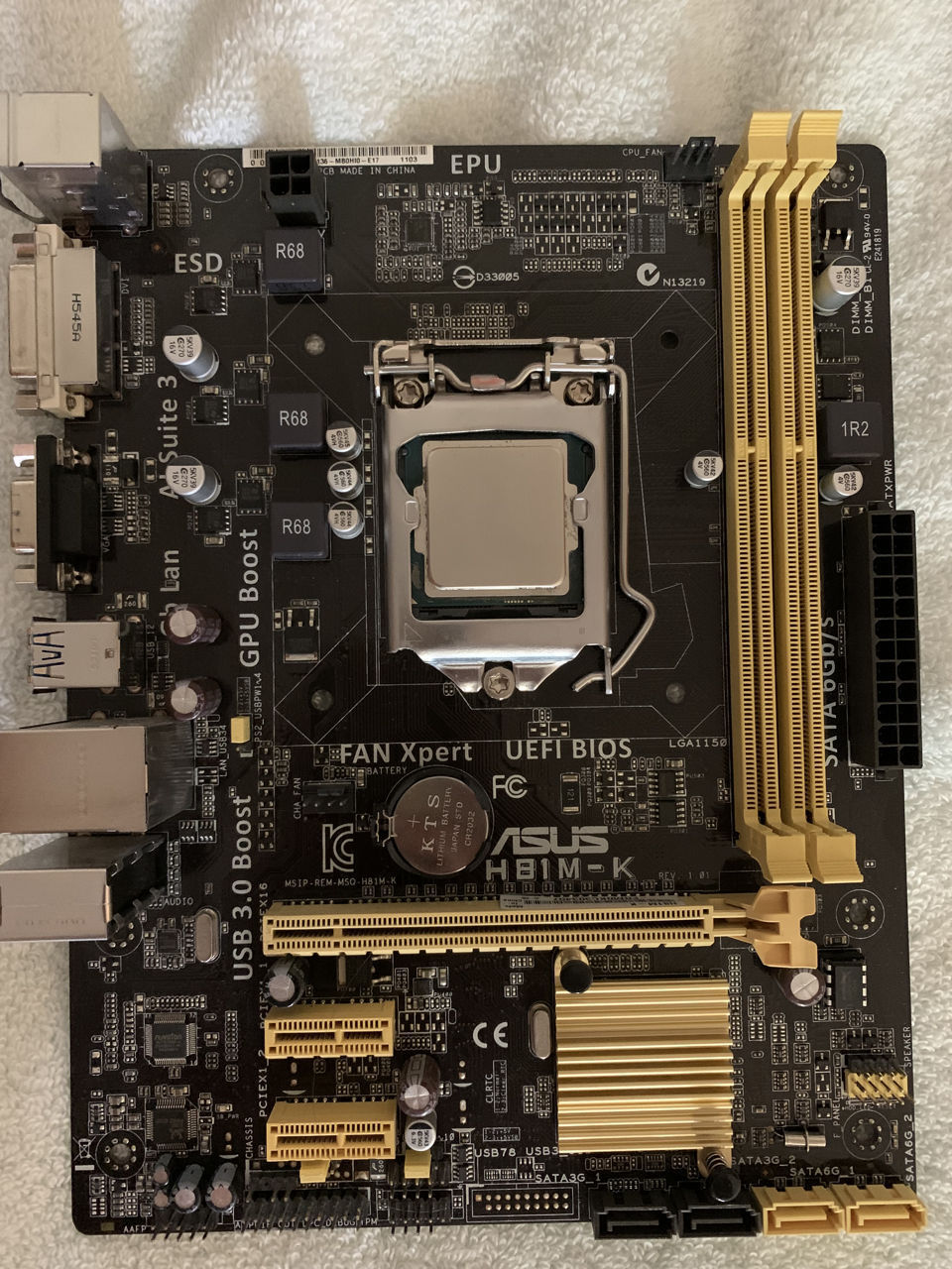 1150 asus h81m k