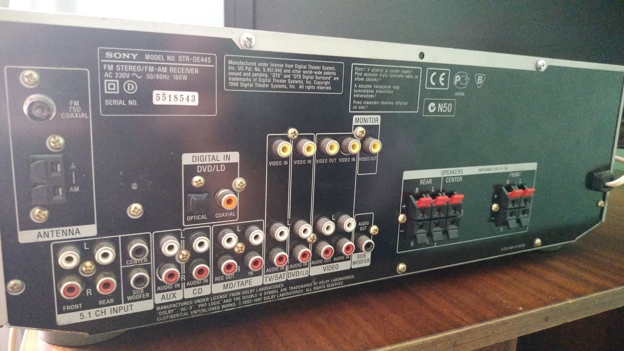 Sony STR-DE445(усилитель)