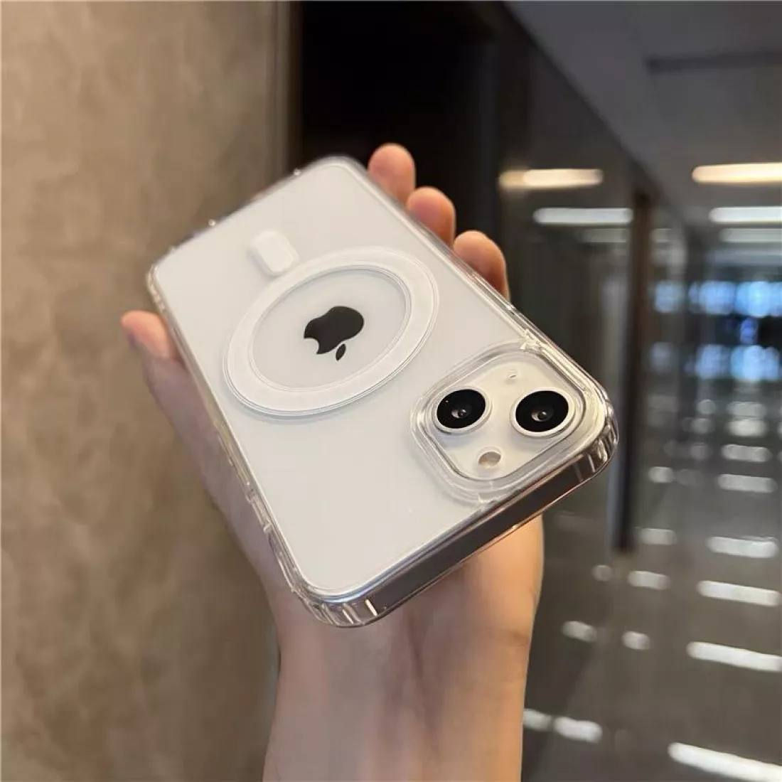 Чехлы с MagSafe на iPhone 16 15 14 13 12 11 серии фото 2
