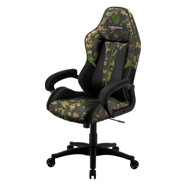 Gaming Chair Thunderx3 Bc1 Camo Camo/Green, User Max Load Up To 150Kg / Height 165-180Cm foto 2