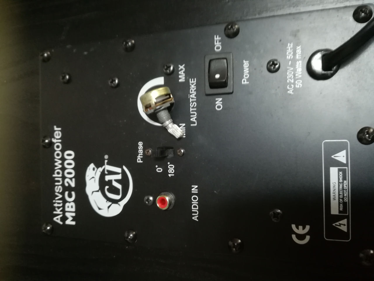 CAT Germany Aktivsubwoofer