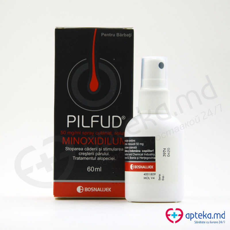 Pilfud 50mg/ml spray cutanat, solutie