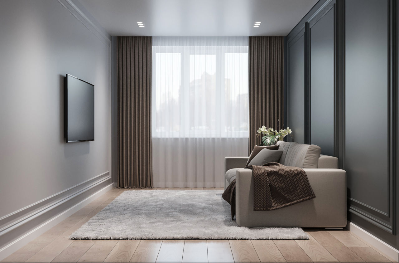 Design interior/ apartament/ stil modern/ 86m2/ proiecte/ construcții/ amenajari/ decor/ фото 13