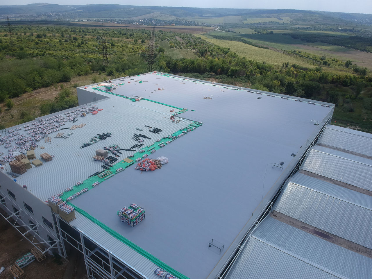 Construim acoperișuri Hi-Tech Hidroizolare acoperișuri plate, terase,- membrane PVC, TPO, Bauder foto 8