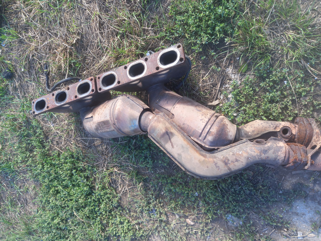 Catalizator bmw x5 3.0 7510377 benzina catalizatoare esapament complet