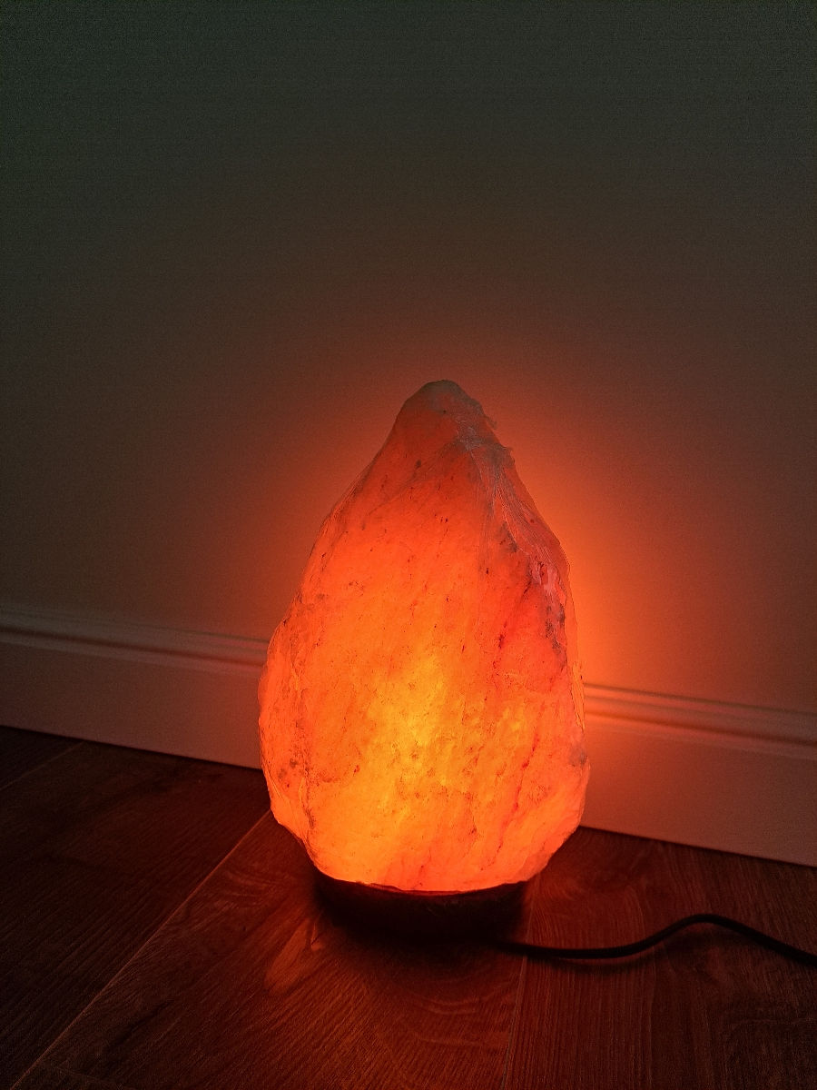 Lampă de sare Himalaya foto 2