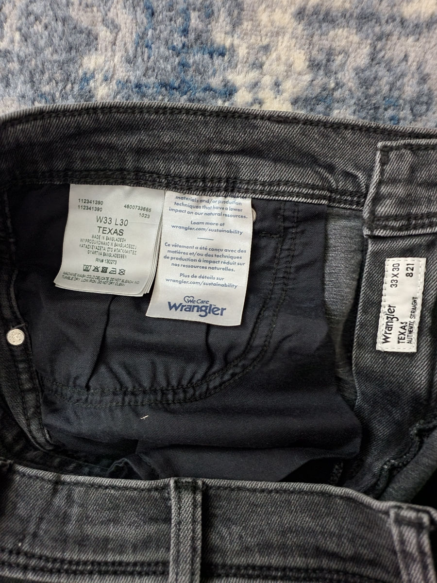 Se vinde ! Jeans blugi wrangler straight  foto 3