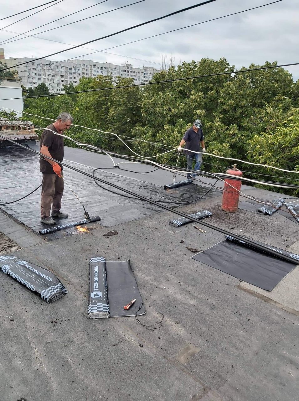 Ремонт мягкой кровли крыш и гидроизоляция фундаментов hidroizolare фото 3