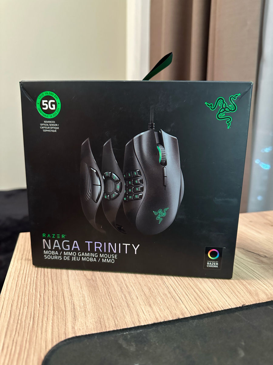 Новая игровая Мышь Razer Naga Trinity!
