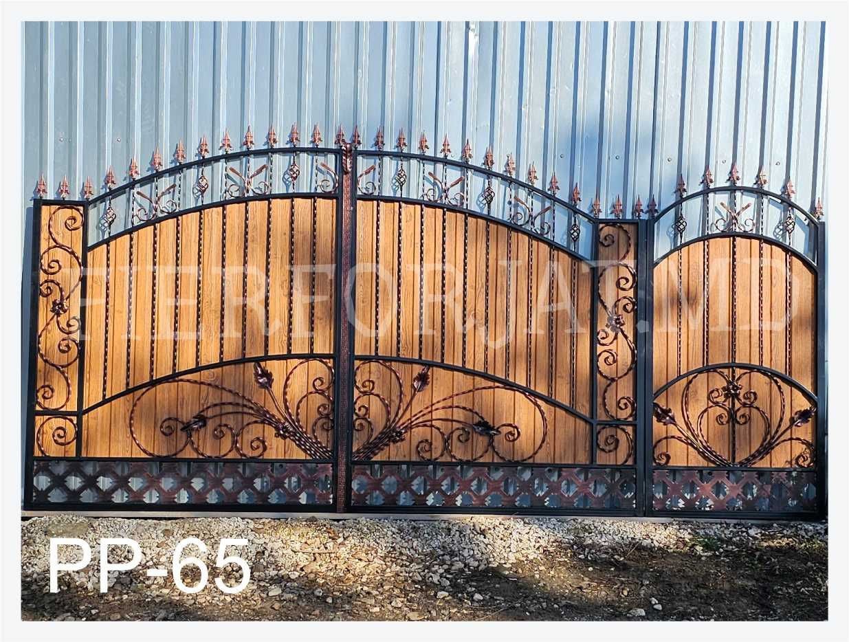 Porti , garduri, balustrade, copertine, porti din metal, porti cu profnastil, la comanda foto 11