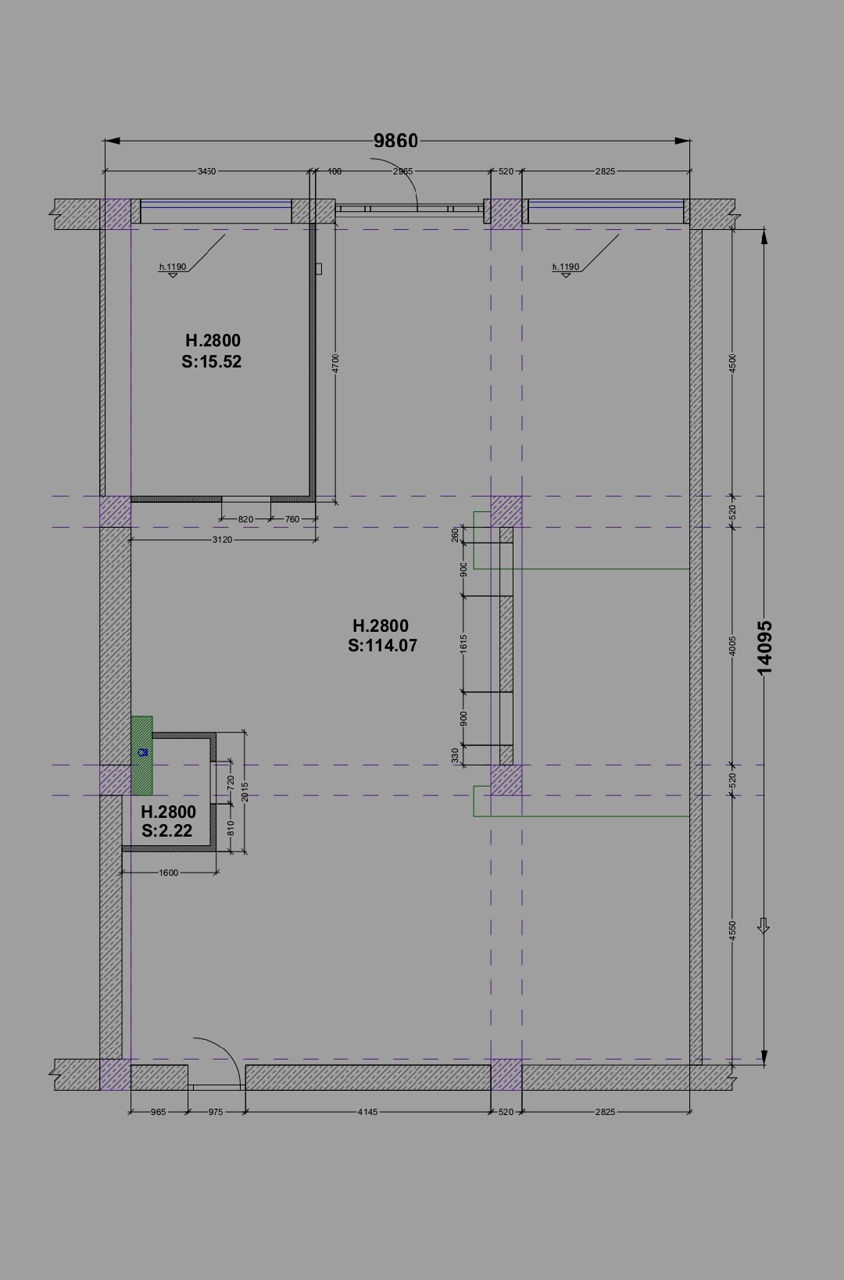 Chirie, spațiu comercial, Ciocana, str. Ginta Latină, 131,8 m.p, 105450€ foto 12