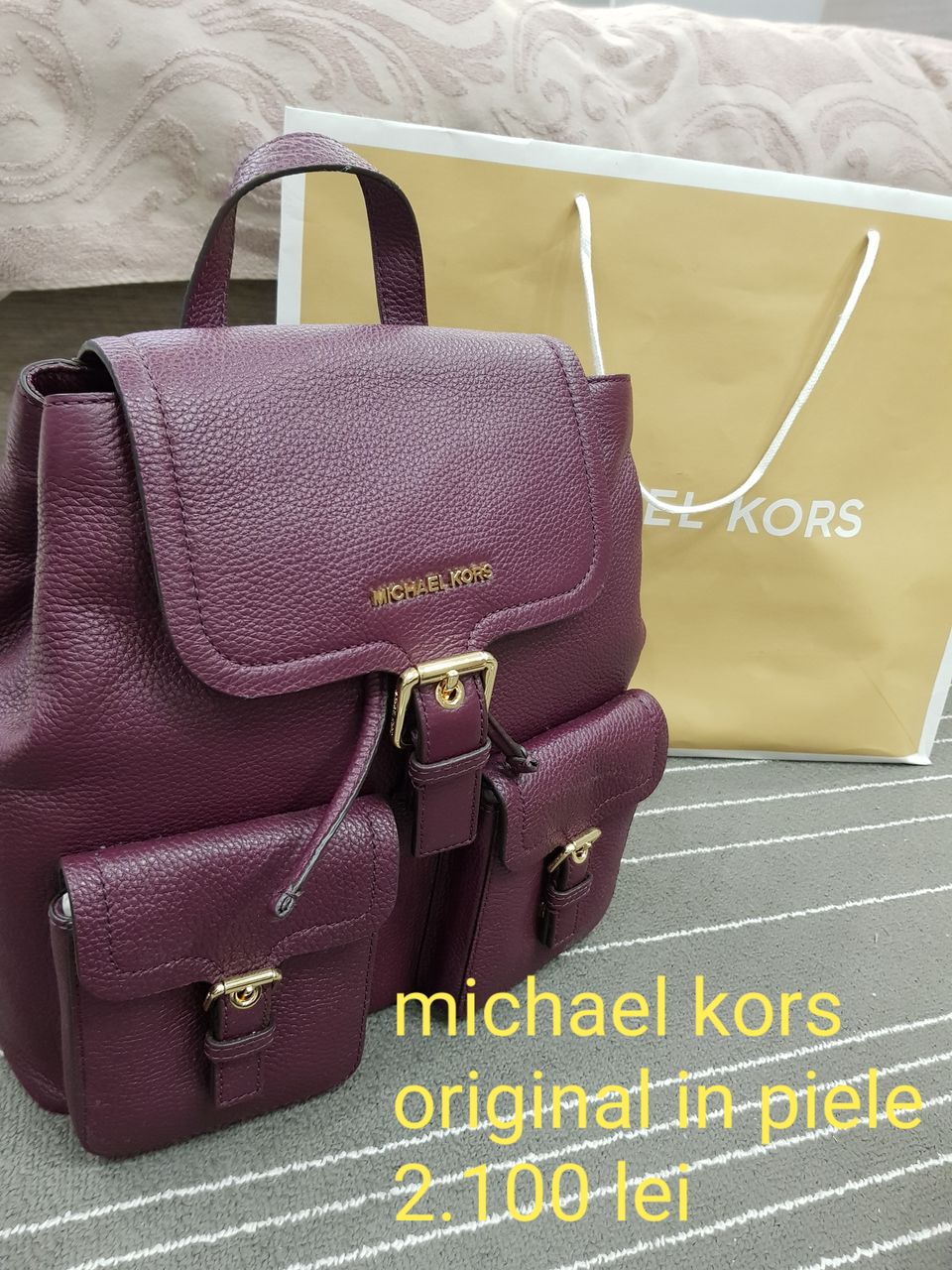 michael kors susie backpack