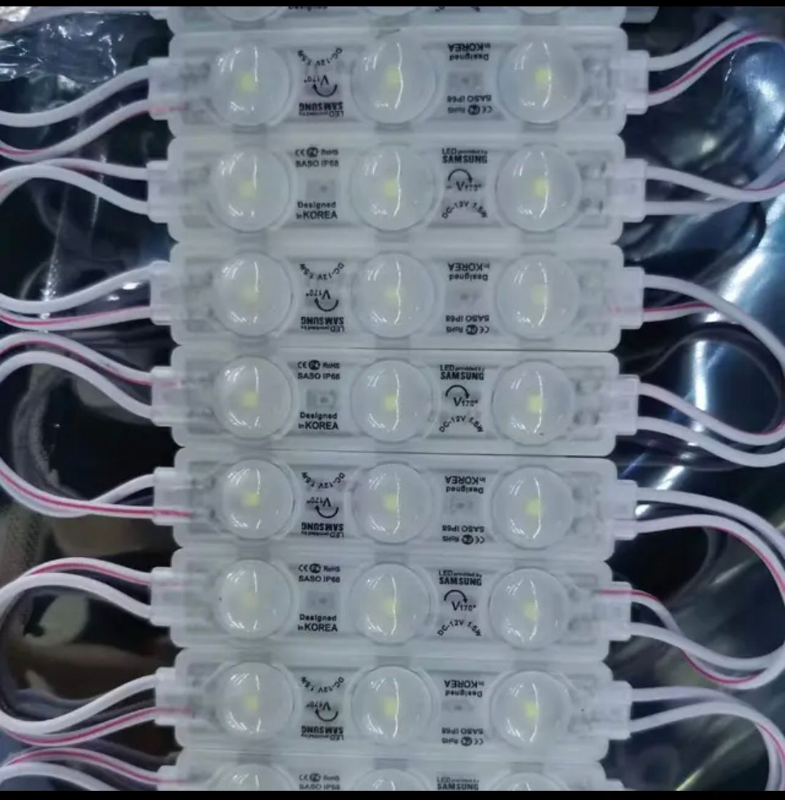 Светодиодные модули,modul led 1,2W и 1,8W Samsung,бегущая строка,к ним большой выбор трансформаторов foto 2