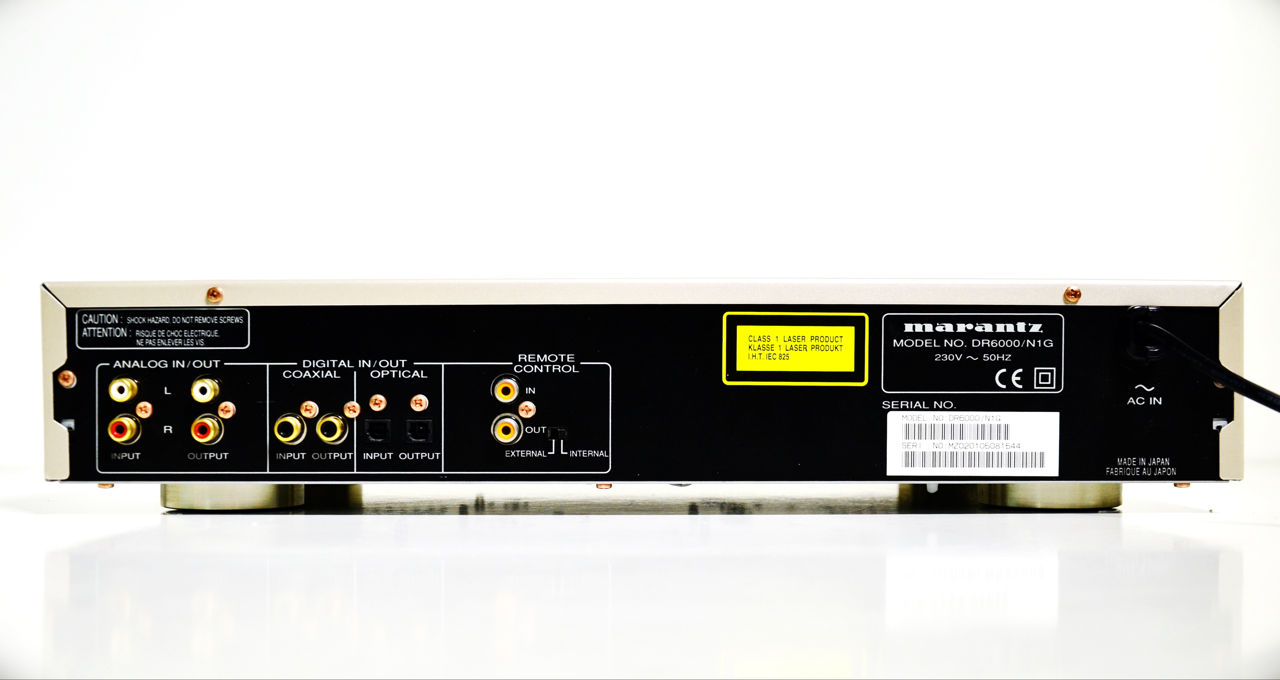 Marantz DR6000 CD recorder фото 9