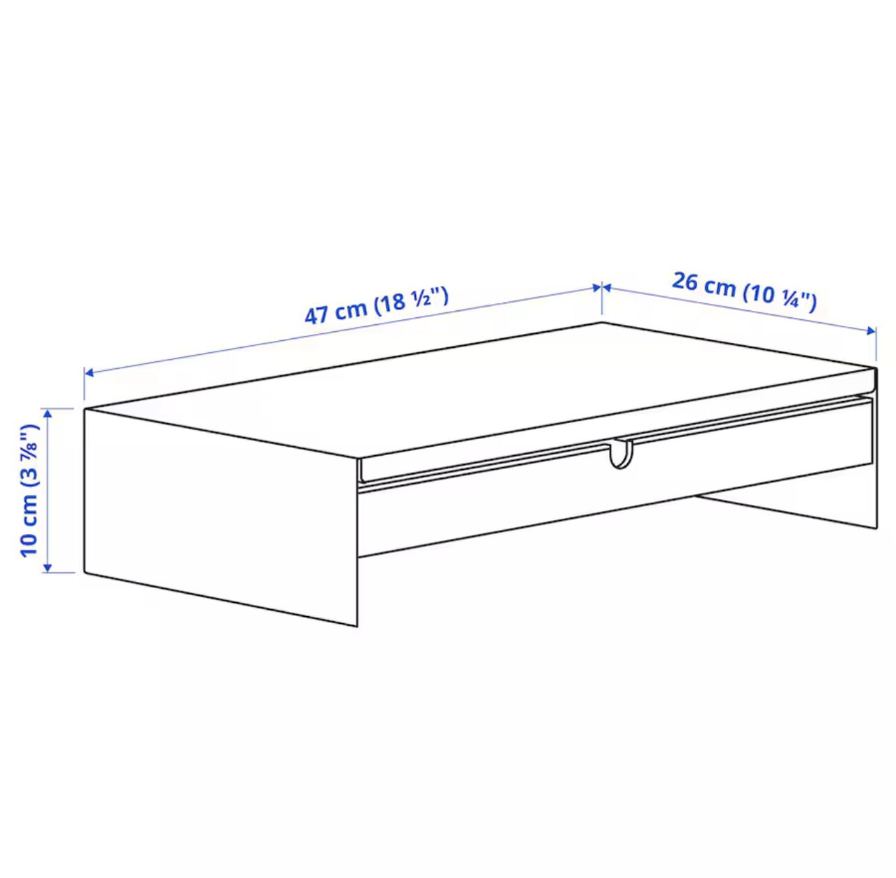 IKEA suport pentru monitor foto 3