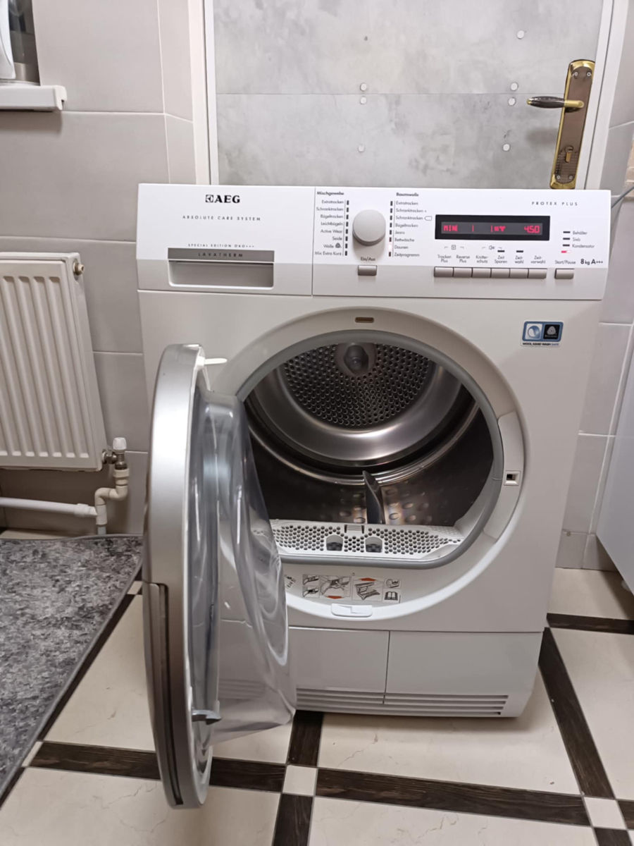 AEG uscator rufe 8kg foto 2