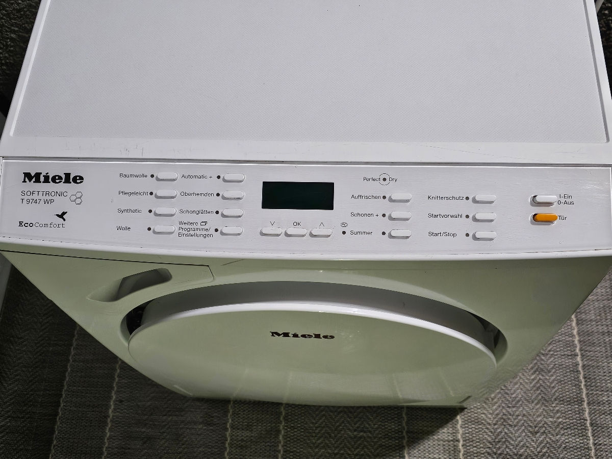 Сушильная машина Miele T9747 c тепловым насосом 7 kg фото 3