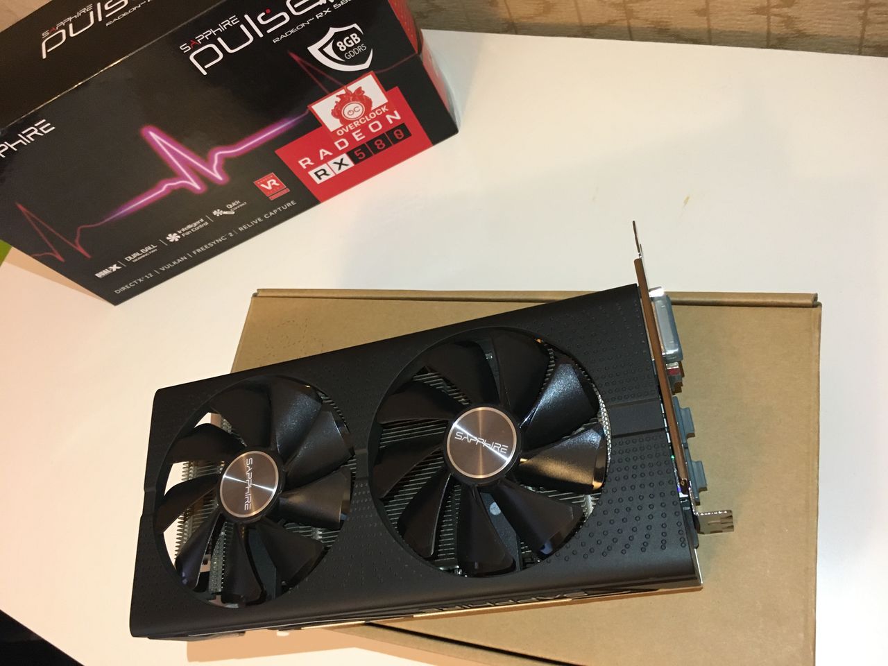 Видеокарта Radeon RX 580 Sapphire, 8Gb