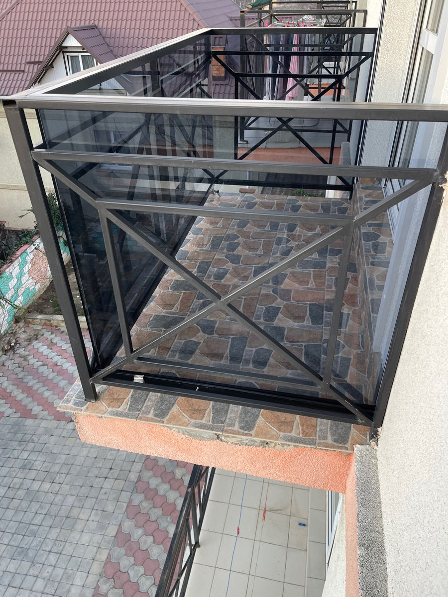 Balustrade din sticlă securizată foto 1