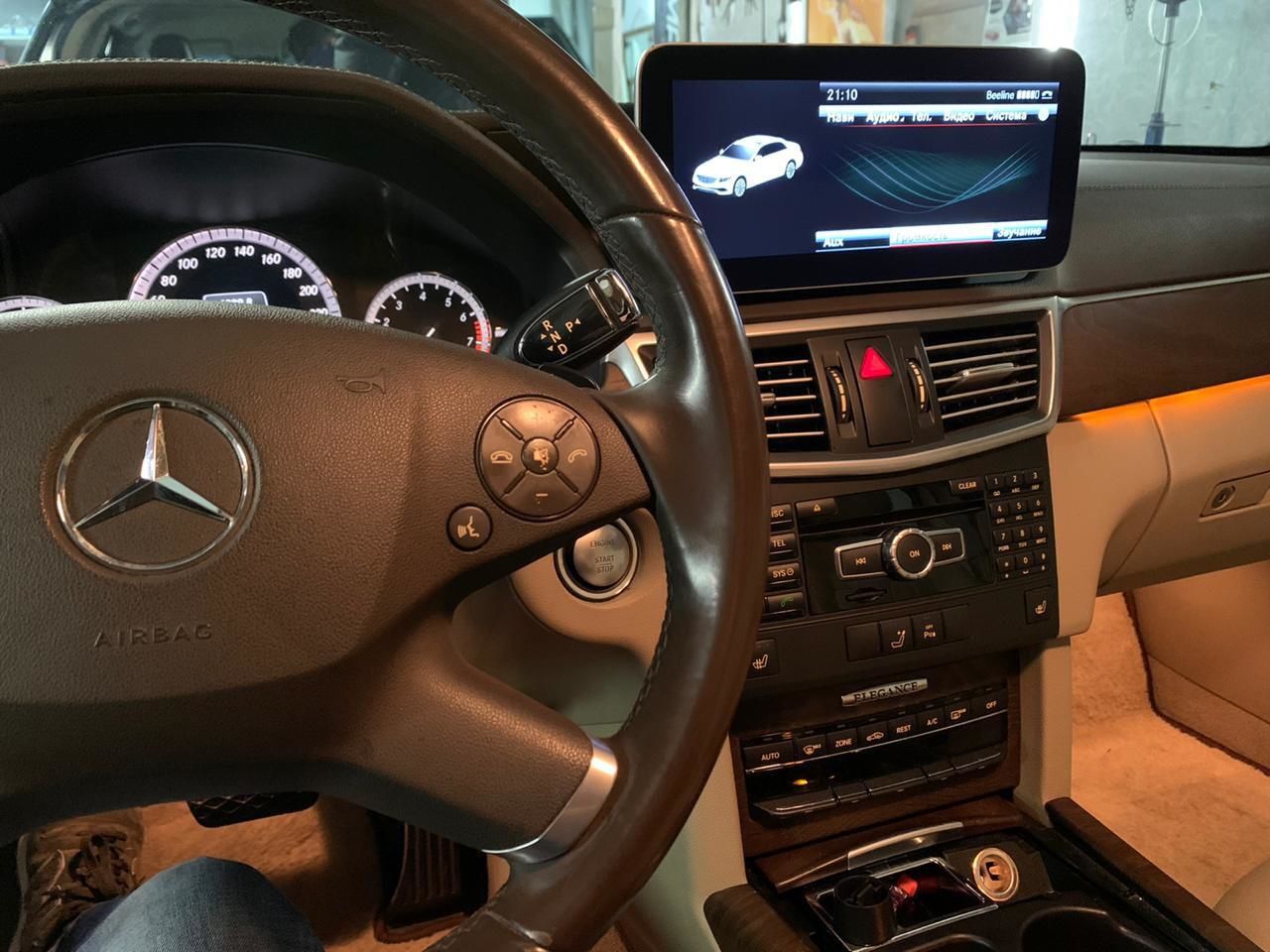 Установка штатных мониторов Mercedes с GPS на Android foto 4