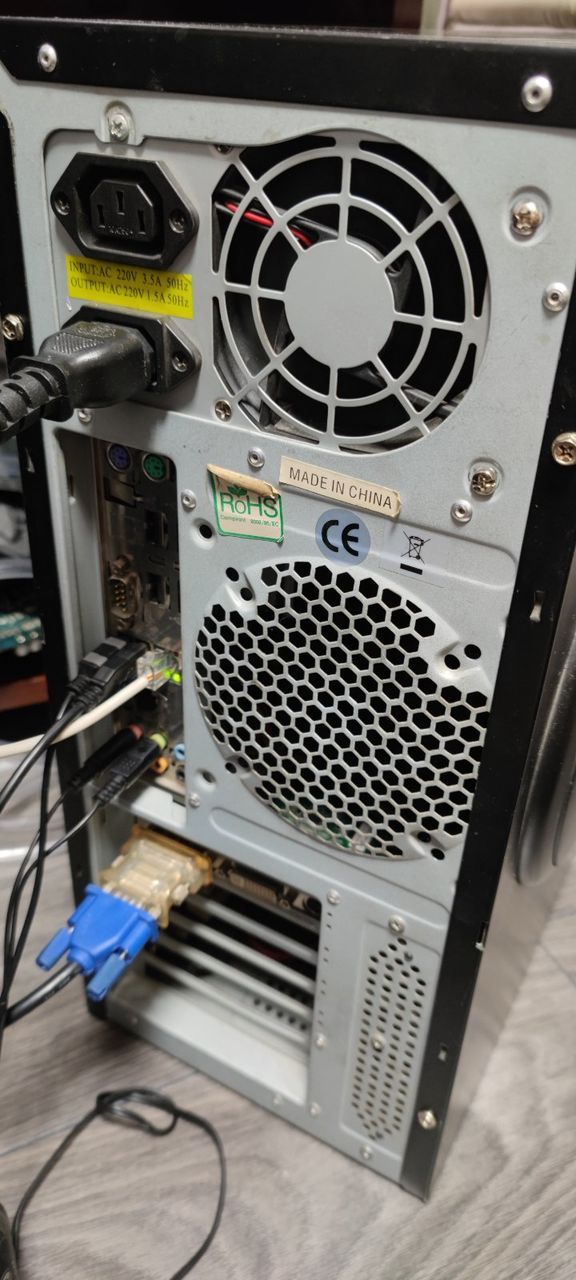 AMD Athlon 64 X2 3800 MSI K9A2 CF ozu 4 gb hdd 500gb geforce 9500 gt ...