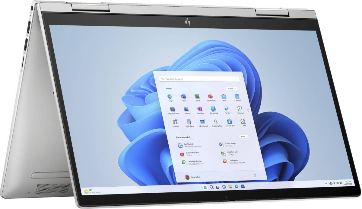 HP envy x360 2-in-1 Display