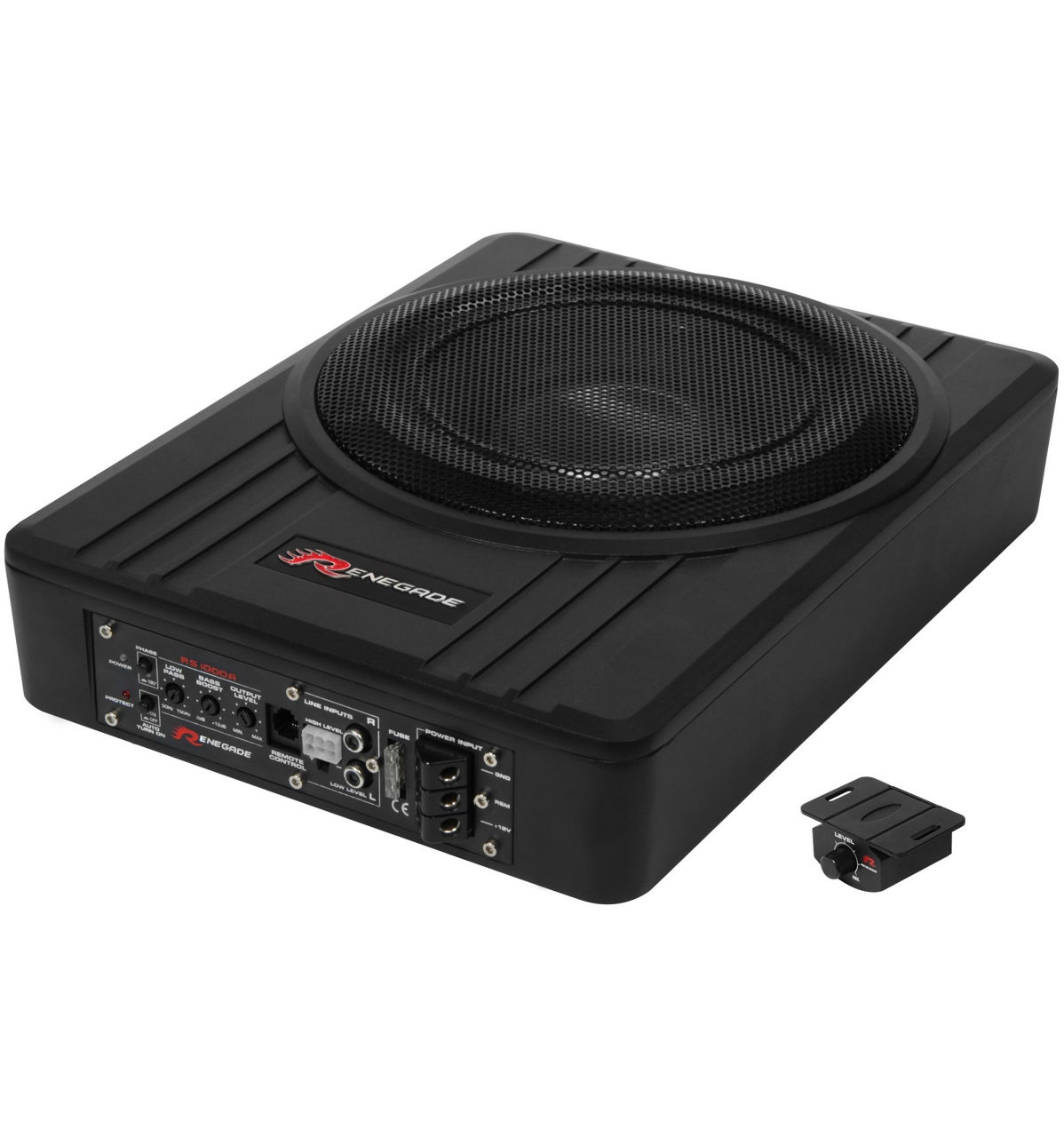 Subwoofer auto activ Renegade RS1000A foto 2