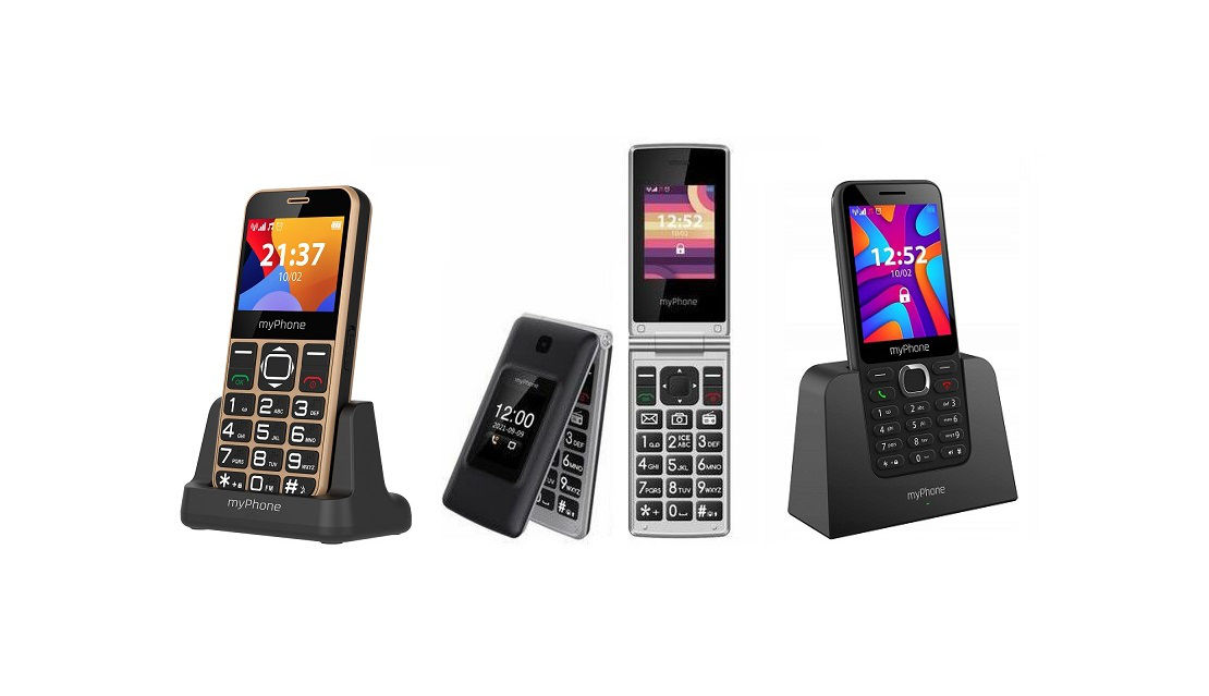 myPhone - новые кнопочные телефоны!