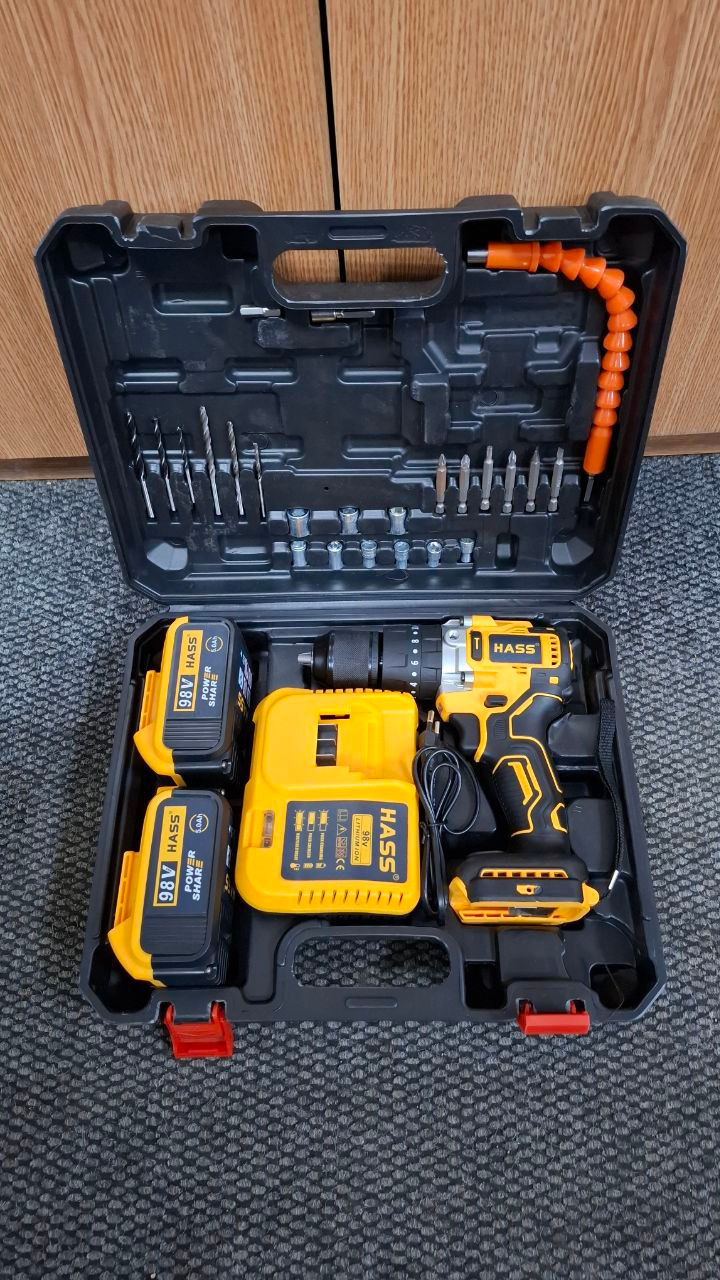 Masina de gaurit cu acumulator 20V/5Ah HASS (HAKI) seturi preturi mici foto 0