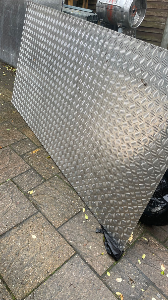 Tablă striată de aluminiu de 3mm si 4 mm foto 8