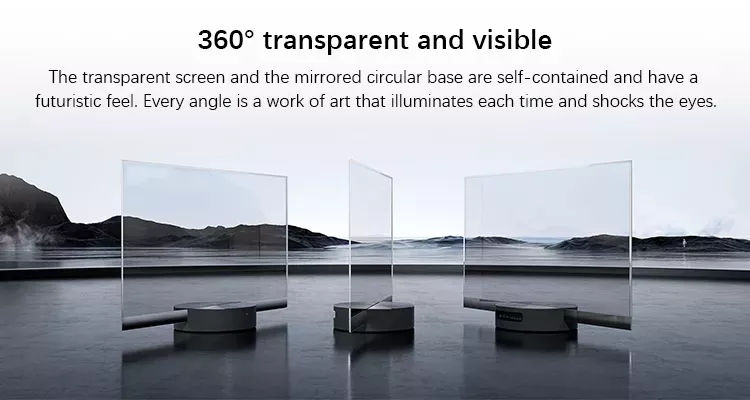 Xiaomi transparent прозрачный экран tv 55 inches oled 5.7mm ultra-thin bluetooth 5.0 dolby smart tv фото 7